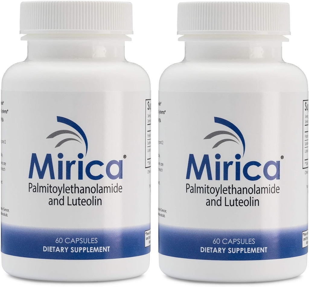 Mirica® Palmitoylethanolamide (Pea) & Luteolin - 2 팩