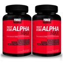 FORCE FACTOR 시험 X180 알파 최대, 2 팩, Fenugreek씨를 가진 남자를 위한 총 테스토스테론과 Nitric 산화물 승압기 & 혈류를 증가하는 Tribulus는 & 남성 운동 성과, 360의 캡슐을 개량합니다