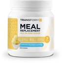 TransformHQ 식사 교체 Shake 분말 7 서빙 (Pineapple Ice Cream flavored) - 글루텐 무료, 비 GMO