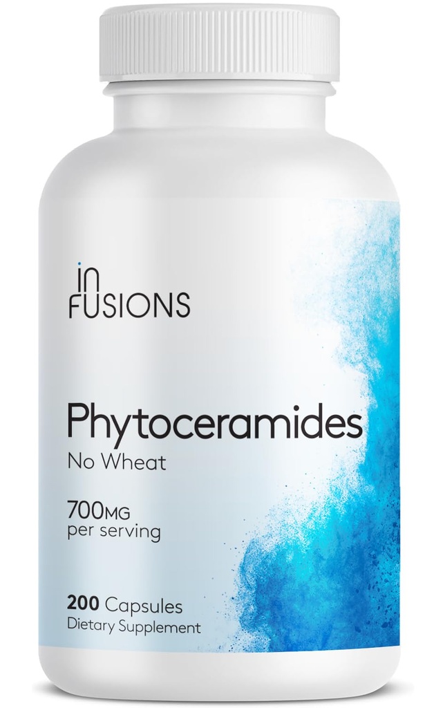 Phytoceramides 200의 캡슐 피부 수선 회춘 노화 방지 지원 식물 파생된 Ceramides 700mg 글루텐 자유로운 비 GMO