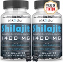 84,000 MG 유기 Shilajit Gummies 85 + 추적 무기물, Fulvic 산, Men & Women, Energy & Immune 지원, 높은 Potency 금 급료, 설탕 자유로운, 채식주의자, 100% 자연적인 120 Gummies를 위한 Shilajit