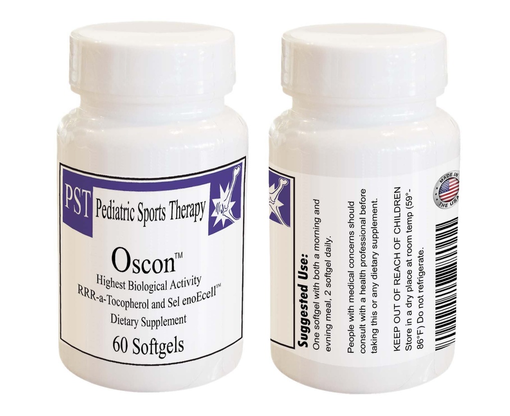 Oscon 60 ct - RRR-A-tocopherol & Selenium Nutraceutical 보충 교재 ...