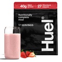 Huel Black Edition | Strawberry Shortcake 40g Vegan Protein Powder | 영양분별 식사 | 27 비타민과 미네랄, 글루텐 프리 | 17 인분 | 플라스틱을 줄이기 위한 스쿠프