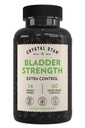 Crystal Star Bladder Strength (60 캡슐) – 초본 Urinary Tract Health and Extra Strength Bladder Control Supplement, Cranberry Extract, 호박 씨앗 추출물, Plantain 및 Wild Yam Root, Non-GMO