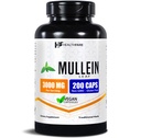 Healthfare Mullein 잎 추출물 3000mg | 200 Vegan 캡슐 | 여분의 힘 초본 보충교재 | 지원 웰빙 & 균형 | 비 GMO, 글루텐 자유로운 | 미국에서 만드는
