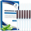 치질 장애를 위한 Hemorrhoid 처리 좌약: 성격 치질 수축 젤 - 빠른 소결 치유 가려움증 불타는 고통 구호 (Aloe, 6의 팩)