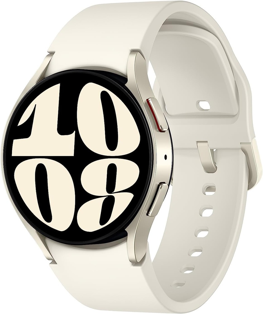삼성 갤럭시 워치 6 40mm 블루투스 Smartwatch w / 피트니스 트래커, 맞춤 HR 존, 고급 수면 코칭, 하트 모니터, BIA 센서, 미국 버전, 골드 (갱신)