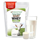 Z 천연 식품 염소 밀 단백질 분말 농축 - Undenatured, Unflavored, Pasture Raised Whey - 무게 관리, 면역 지원, 피트니스, 1lb를 위한 Vital 단백질을 가진 청결한 Goat 단백질 분말