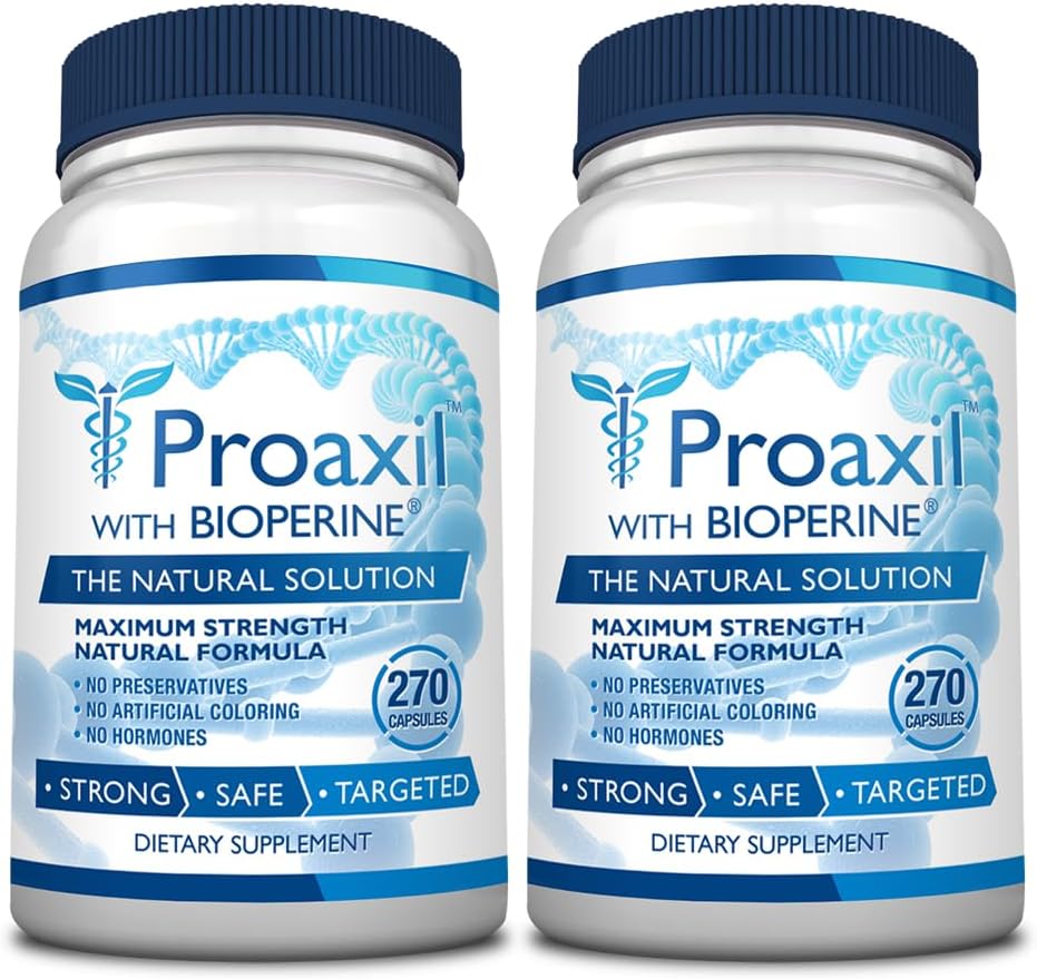 Consumer Health® Proaxil - 540 캡슐 - 지원 전립선 건강 - 아연, 톱 Palmetto, Bioperine® 및 Beta Sitosterol - 비건 친절, 미국에서 만든 - 6 개월 공급