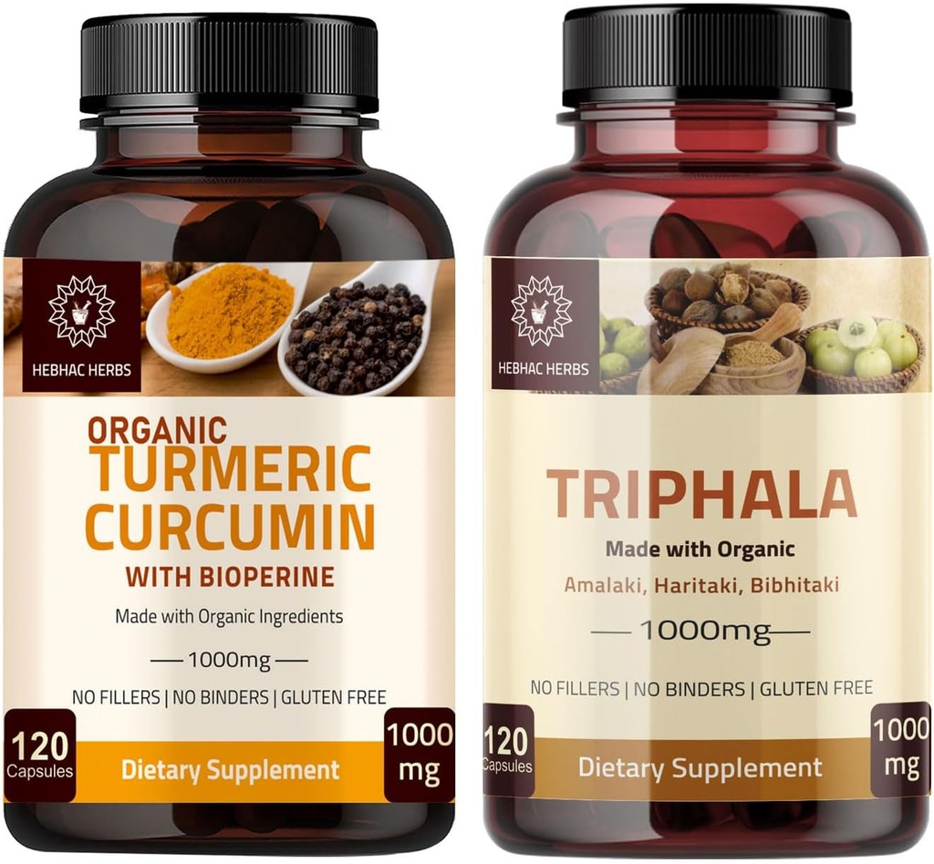 Turmeric Curumin 캡슐 & Triphala 캡슐