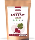 유기 베타 루트 분말, 비 GMO, 글루텐 무료, Vegan Superfood, Nitric 산화물 부스터, 증가 체력 & 향상된 운동 성능 (16 oz.)