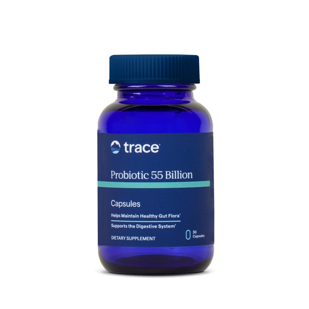 추적 광물 연구 Probiotic 55 억 10 스트레인, 30-Ounce