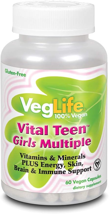 VegLife Vital 비탄 소녀 Multiple Veg Cap, 60 Count