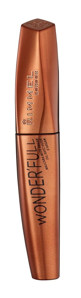 Rimmel London Wonderfull 와 Argan Mascara 001 검정