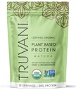 Truvani Vegan Pea Protein Powder | 매사추세츠 | 20g 유기농 플랜트 단백질 | 10 인분 | Keto | Gluten & Dairy Free | Low Carb | No Sugar 추가
