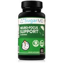 SugarMD Neuro-Focus 지원 - 기억을 위한 두뇌 건강 보충교재 - Bacopa, Ginkgo, & Cognitive 지원을 위한 Bioperine의 초점과 명확성 공식 - Non-GMO 및 글루텐 자유로운 - 60의 캡슐