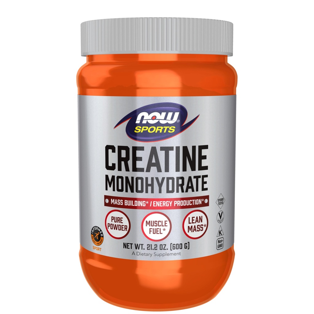 지금 음식 스포츠 영양, 크레아틴 Monohydrate 분말, 대량 Building*/Energy Production*, 21.2-Ounce