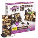 Lenny & Larry의 Cookie-fied Protein Bar - 쿠키 및 Creme Vegan Protein Bars 9x45g - 12g Plant Protein & 5g Fiber가있는 건강한 스낵 - 글루텐 무료 파워 바, Keto Friendly, Non-GMO 및 Vegan