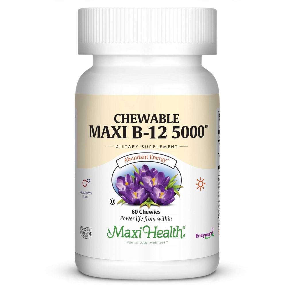 Chewable Maxi B-12 5000 60 Chewable 정제