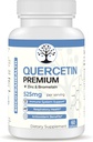 아연과 Bromelain을 가진 Quercetin 프리미엄 - 면역 체계와 호흡 건강 지원 - 산화 방지제 이점 - 비 GMO, 글루텐 자유로운 - 60 Vegan 캡슐