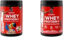 Six Star Whey Protein Powder Froot Loop & Strawberry Smoothie | 근육 건물 및 복구 플러스 면역 지원 | 30g Protein | 남성 및 여성