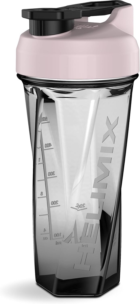 HELIMIX 2.0 Vortex Blender Shaker Bottle Holds upto 28oz | Blending Ball or Whisk | USA Made | 휴대용 Pre Workout Whey Protein Drink Shaker Cup | 믹스 칵테일 스무디 쉐이크 | 톱 랙 안전
