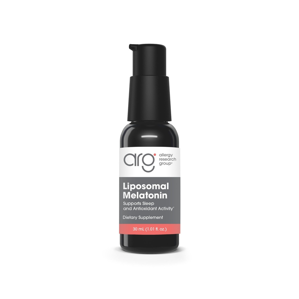 알레르기 연구 그룹 Liposomal Melatonin 보충교재 - 성인, 1mg 액체 Melatonin, 순수한, 빠른 행동 공식을 위한 구두 잠 살포 - 1 Fl Oz