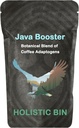 Holistic Bin Organic Mushroom Coffee Java Booster - Mountain Eagle | Adaptogen Coffee Chaga Mushroom Powder, Shilajit Powder, & Cacao Nibs | 성인용 메모리 및 초점 보충제