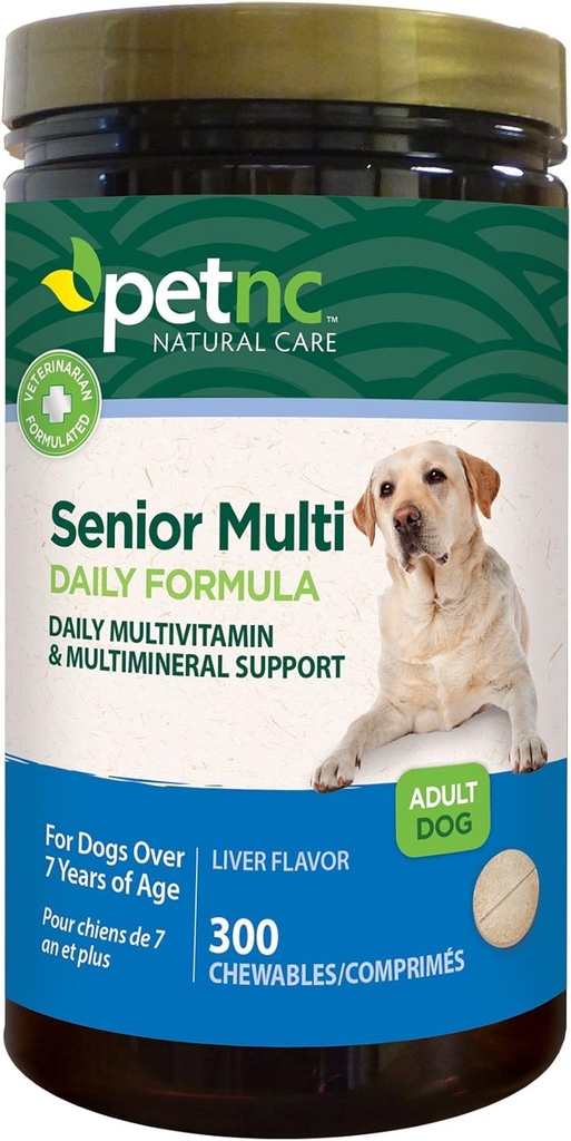 PetNC 자연 관리 수석 Multivitamin Chewables for Dogs