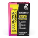 BODYARMOR Caffeinated Flash I.V. Electrolyte Packets - Dragonfruit Berry - Zero Sugar Energy Drink Mix, Single Serve Packs, Pre Workout, Travel Essentials, Active Lifestyle (6 카운트)에 대한 Hydration
