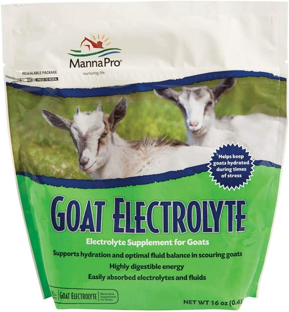 Manna Pro Goat Electrolyte, 1 파운드, Proper Hydration 용 보충