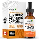Ginger & Lemon Oil을 사용한 심황 액체 추출