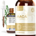 Rejuvica 건강 활성 마카 - 고급 마카 뿌리 추출물 - 페루 Ginseng - 더 나은 흡수를위한 액체 배달 - 에너지 및 활력 지원