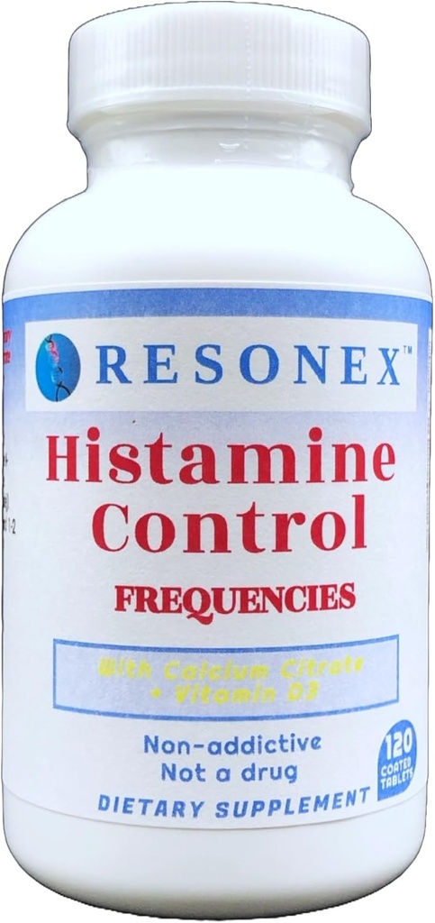 자연적인 Frequencies를 가진 Histamine 통제 - 120의 정제 - HNMT와 DAO 효소의 자연적인 Frequencies로 통제 Histamine 수준