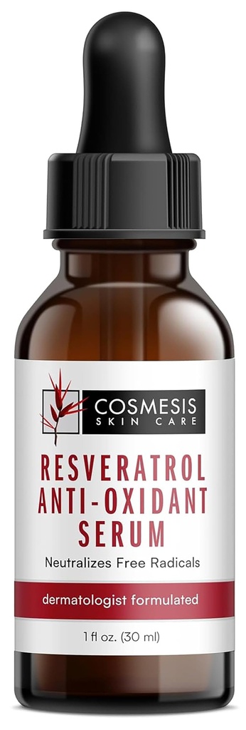 Resveratrol 항산화 혈청 - 차 Polyphenols & Resveratrol - 1개의 fl oz - Cosmesis에서 산화 방지제와 함께 노후화
