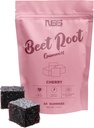버찌 맛, 추가 된 포도 씨앗 추출물과 베레 체리의 뿌리 Gummies - 자연 색상 및 맛 - 운동, 건강 및 웰빙을위한 Beetroot Chews - 60 Beet Gummies