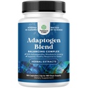 초본 Adaptogen 계류 지원 보충교재 - Ashwagandha Rhodiola Rosea & Maca 뿌리를 가진 긴장 & Cortisol 관리를 위한 Adaptogens 보충교재 - Vegan 비 GMO & 주간 친절한 -180ct