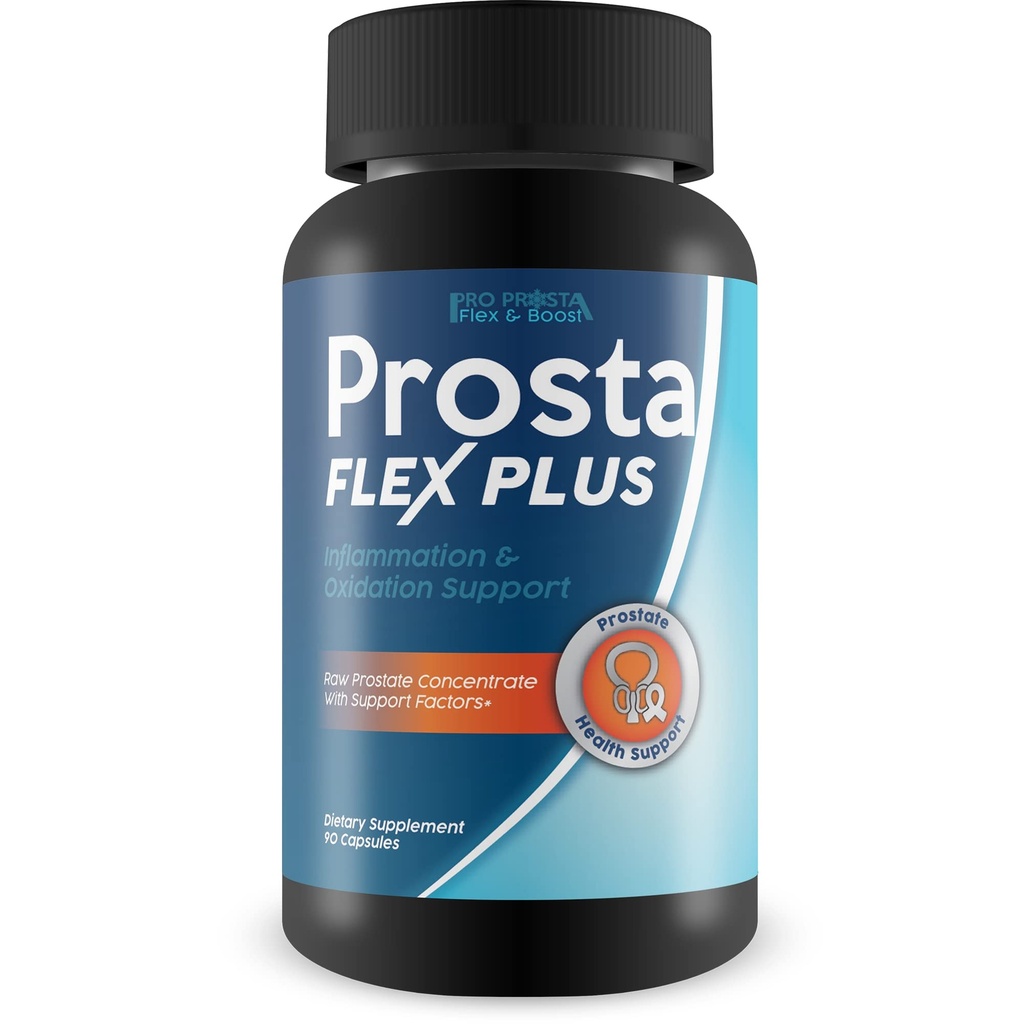 Prosta Flex Plus - 지원 감소 인화, 개선 된 순환, 감소 된 산화 스트레스, 그리고 더 나은 전반적인 건강 - 전립선에 대한 심황이있는 초본 혼합 - 남성 포뮬러
