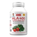 ANDREW LESSMAN 알파 Lipoic 산 ALA 400mg - 30의 캡슐 - 보편적인 반대로 산화제, 매우 높은 힘, 첨가물 없음