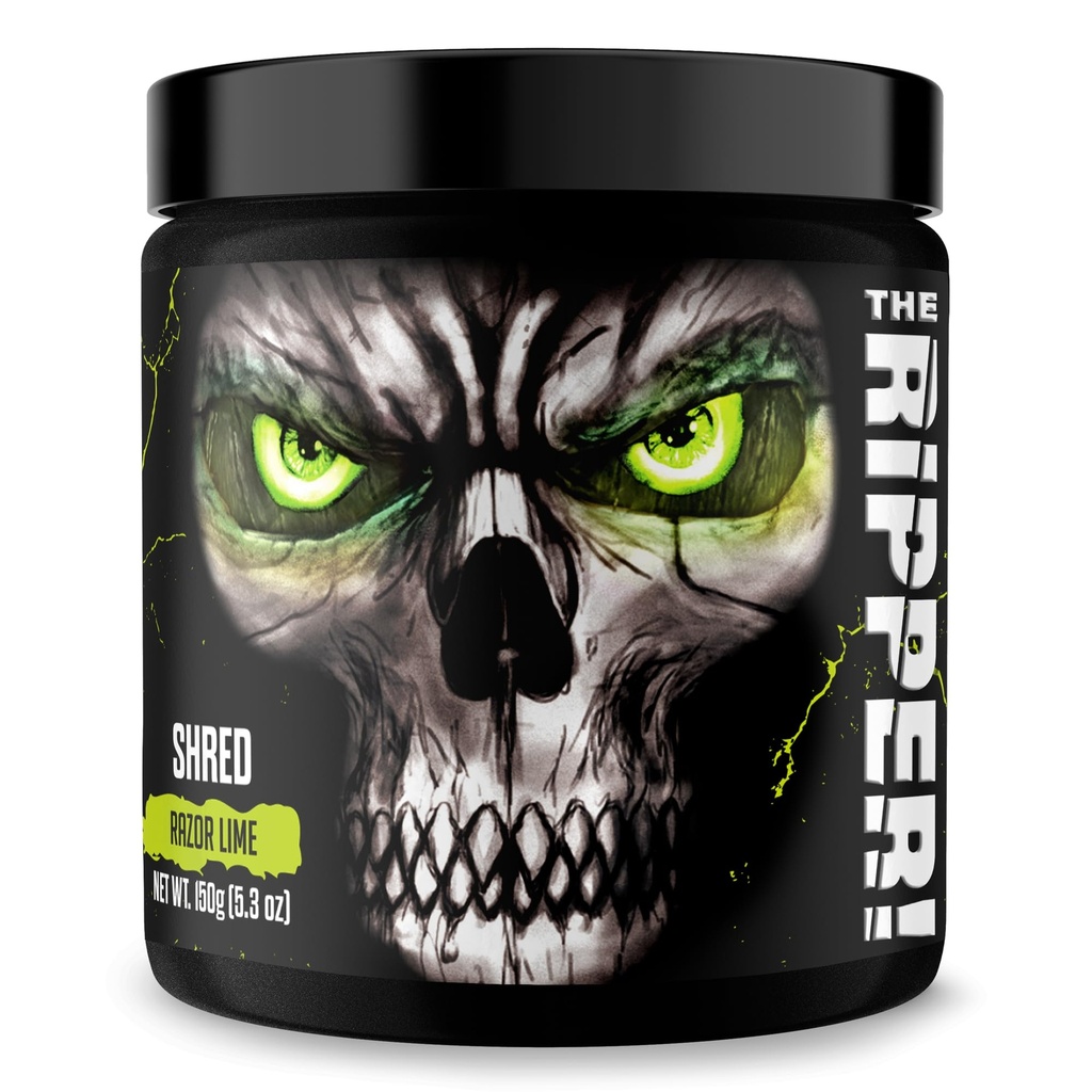 JNX 스포츠 리퍼! 남성 및 여성을위한 지방 버너 사전 운동 – Thermogenic 지방 연소 분말 & 식욕 억제제, Boost Energy & Endurance – Razor Lime, 30 서빙
