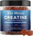 Creatine Monohydrate Gummies 남성 & 여성을 위한 5000mg, 근육 힘을 위한 Chewable Creatine Monohydrate, 에너지 부스트, 전 운동 보충교재 (120 조사) - 혼합 Berries 풍미