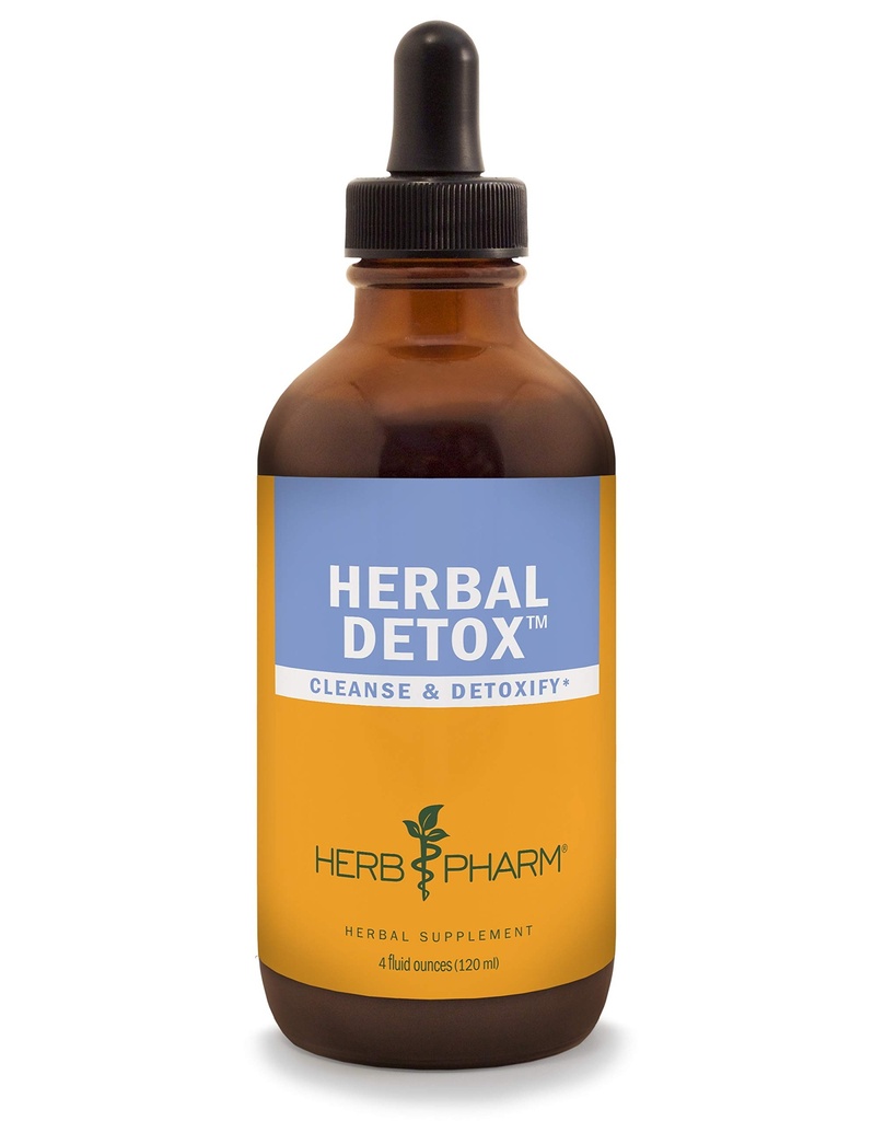 허브 Pharm 액체 초본 Detox 공식 정화 및 해독 - 4 Ounce