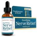 Frankincense & Myrrh Soothing Nerve 안전 마찰 기름, 손 & 발을 위한 Neuropathy 고통 구호 - Menthol와 Frankincense 정유와 더불어, 2 Fl. Oz. 발을 위한 최대 힘