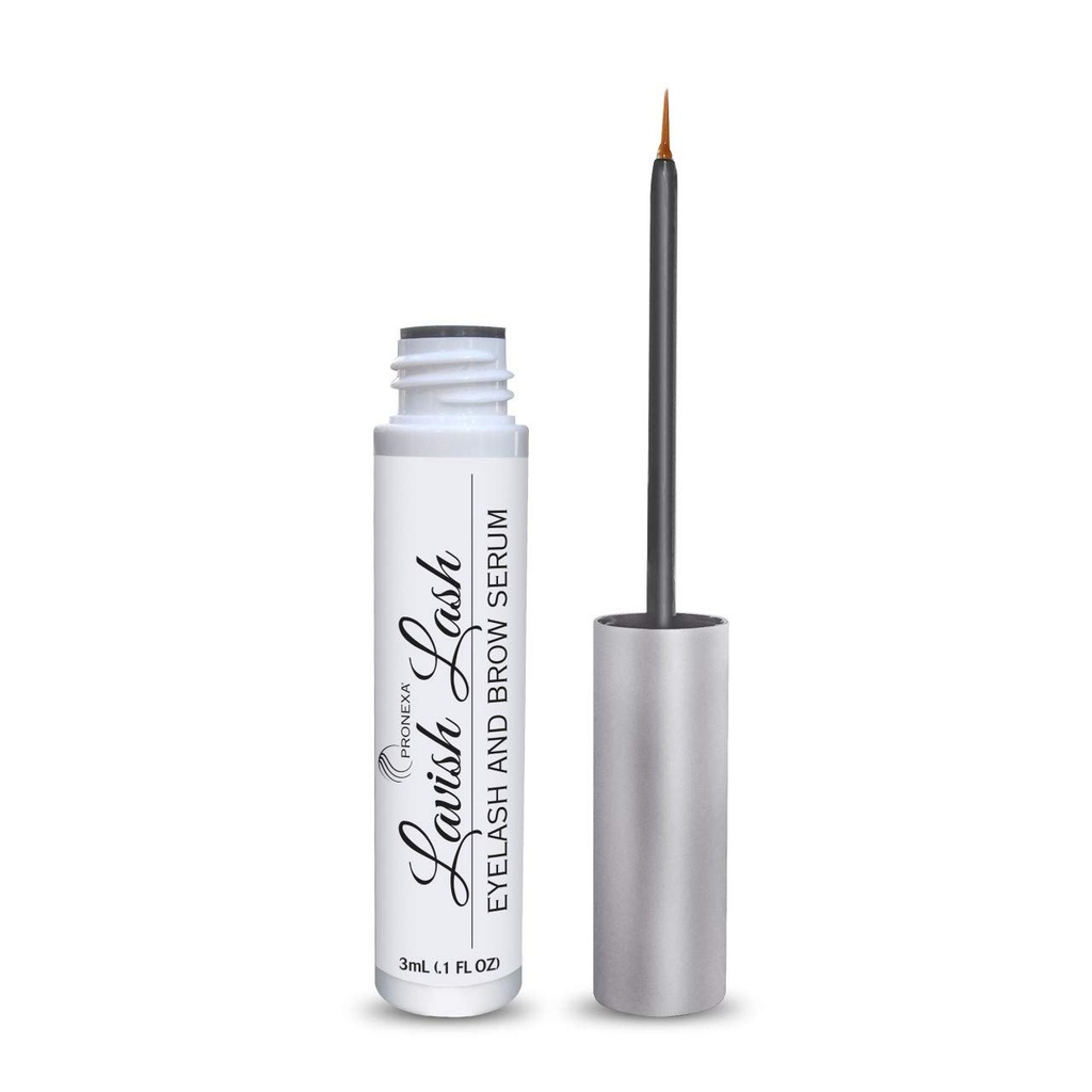 Hairgenics Lavish Lash – 속눈썹 성장 증강 인자 & Brow Serum with Biotin & Natural Growth Peptides for Long, Thick Lashes and Eyebrows! 피부과 전문, Cruelty Free & Hypoallergenic.