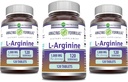 Amazing Formulas L-Arginine Supplement | 1000 Mg Per 서빙 | 타블렛 | 여성용 아미노산 보충 | 비 GMO | 글루텐 프리 | 미국(120 Count | 3 Pack)