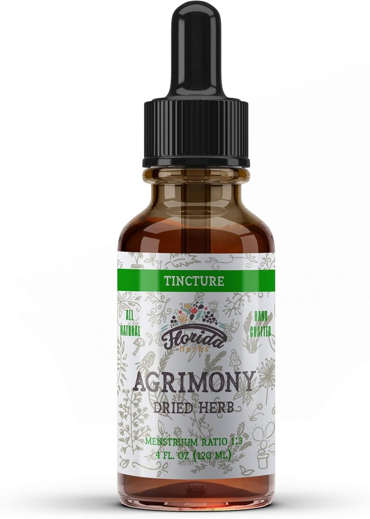 Agrimony Tincture, 유기 Agrimony 추출 (Agrimonia Eupatoria) 건조 허브, Agrimony 보충