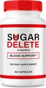 NutraRize Sugar Delete Capsules, 전반적인 건강을 위한 공식 지원 공식, 건강한 안정 수준을 유지하기 위하여 설탕 삭제 알약, 우수한 SugarDelete Pastillas 검토 (60의 캡슐)