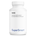 Supersmart - NAG 보충교재 일 (N 아세틸 글루코사민) 당 1500mg - 높은 흡수 글루코사민 황산염 | 비 GMO & 글루텐 자유로운 - 90 채식 캡슐