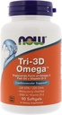이제 식품, (3 팩) Tri-3D 오메가, 330 EPA/220 DHA, 90 Softgels