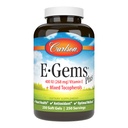 Carlson - E-Gems Plus, Natural Vitamin E 400 IU, 건강한 심장, 250 소프트 젤 지원